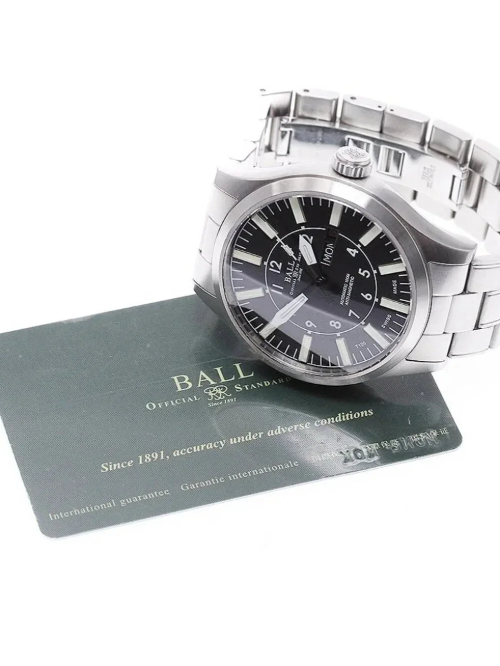 BALLWATCH Engineer Master II NM1080C-S1-BK Day date Automatic Men's Watch_963307